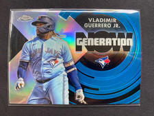 Vladimir Guerrero Jr. Topps 2022 Chrome Update Generation Now GNC-1 Blue Jays