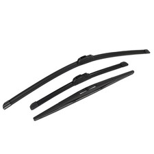 ACROPIX 28 13 14 Front Rear Windshield Wiper Blade Replacement Set OEM Quality