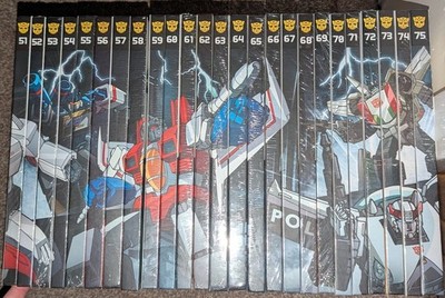 Transformers The Definitive G1 Collection Vol. 51-75 Book Marvel IDW *VGC*