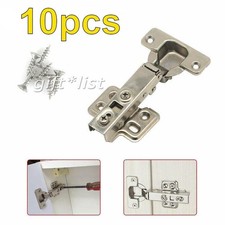 10er Set Türscharniere Softclose Scharnier Federscharniere Schrank Dämpfer DE