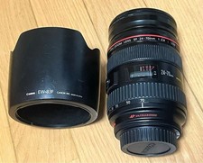Canon EF 24-70mm F2.8L USM Zoom Lens with EW-83F Hood, Used
