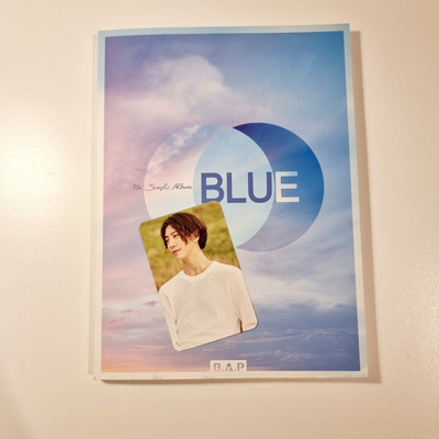 BLAU | B.A.P Album | K-Pop | Bang Yongguk Fotokarte enthalten