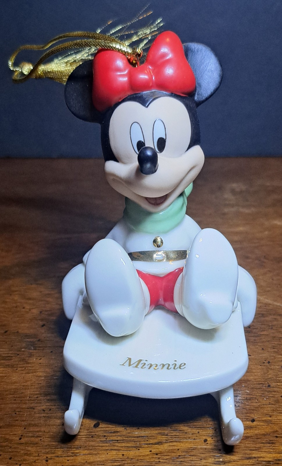 Lenox Minnie’s Sledding Adventure Ornament