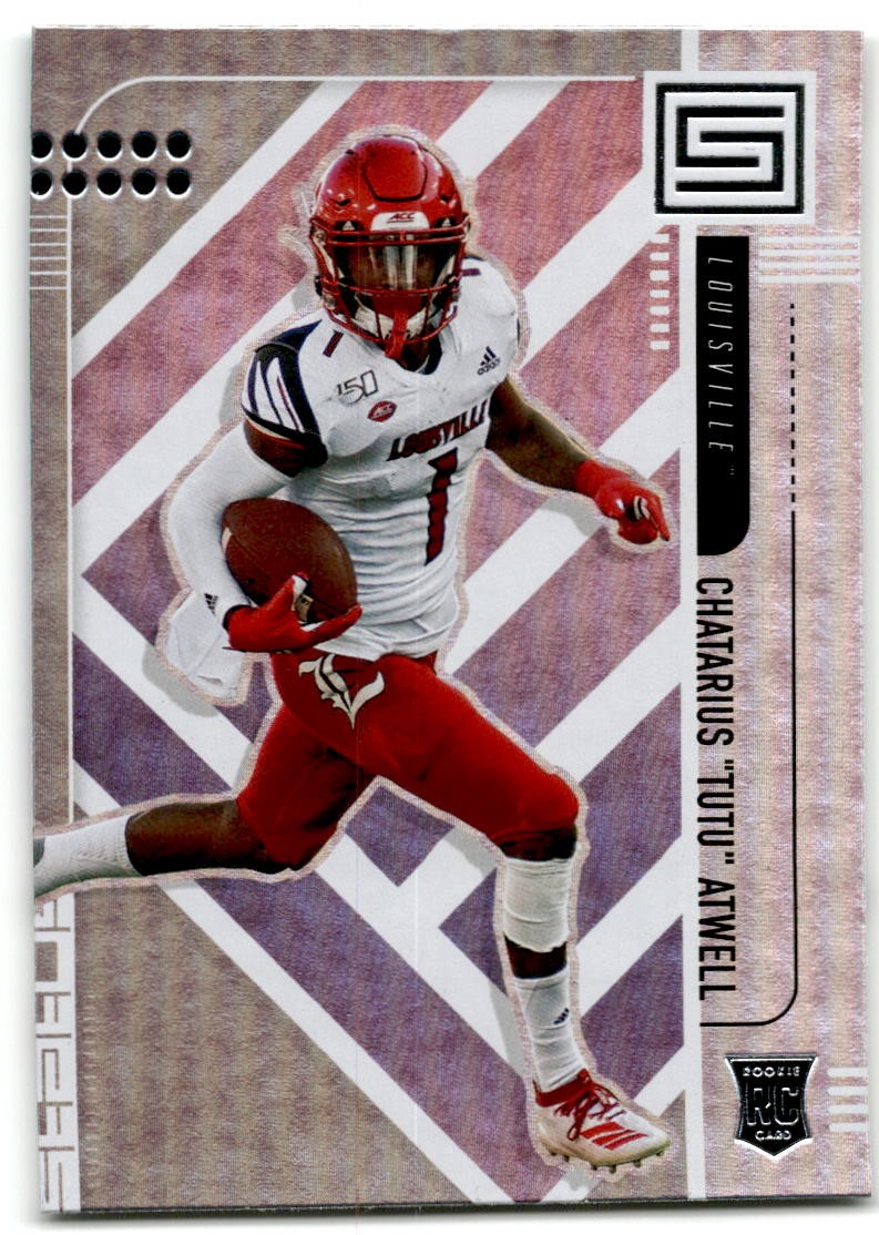 2021 Panini Chronicles Draft Picks #154 Tutu Atwell Pink