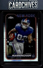 Mario Manningham 2024 Topps Chrome #145 Prism Refractor