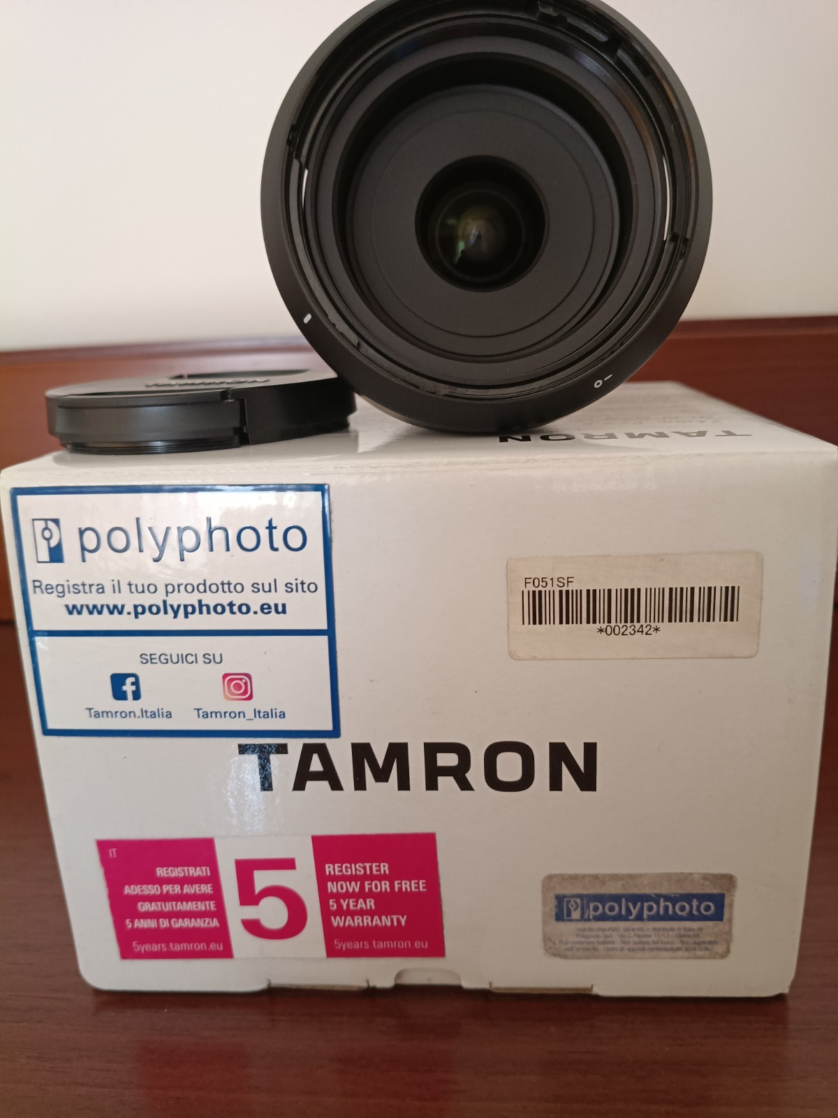 Tamron AF 24mm f/2.8 Di III OSD Macro 1:2 Lens for Sony FE - usato