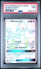 2019 POKEMON SUN & MOON HIDDEN FATES #SV59 FULL ART/MEWTWO GX PSA 9