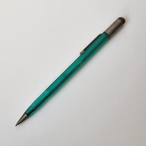 Vintage Scripto Classic Green Clear Translucent Mechanical Pencil Made USA