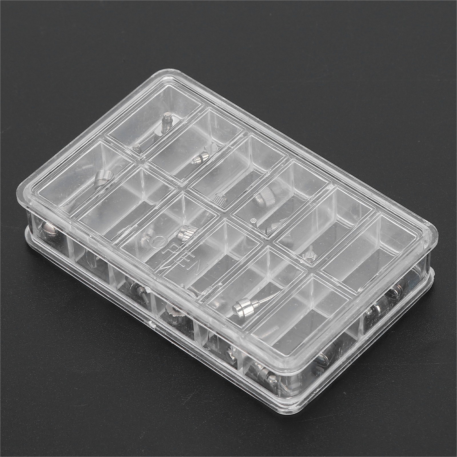 12 Grid / Box Watch Push Press Button Watch Repairing Tool Accessory For Watchma