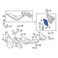 For Nissan Rogue 2014-2020 Nissan 165464BA1J Engine Air Filter