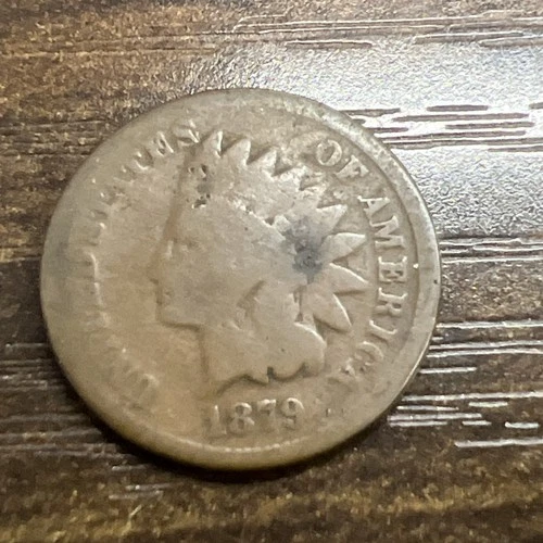 1879 Indian Head Penny Cent. Actual Coin. Shop Your Indian Heads Here