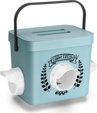 Harris Farms 1000290 Free Range Plastic Hanging Poultry Feeder, 10 Pound, 10 Lb,