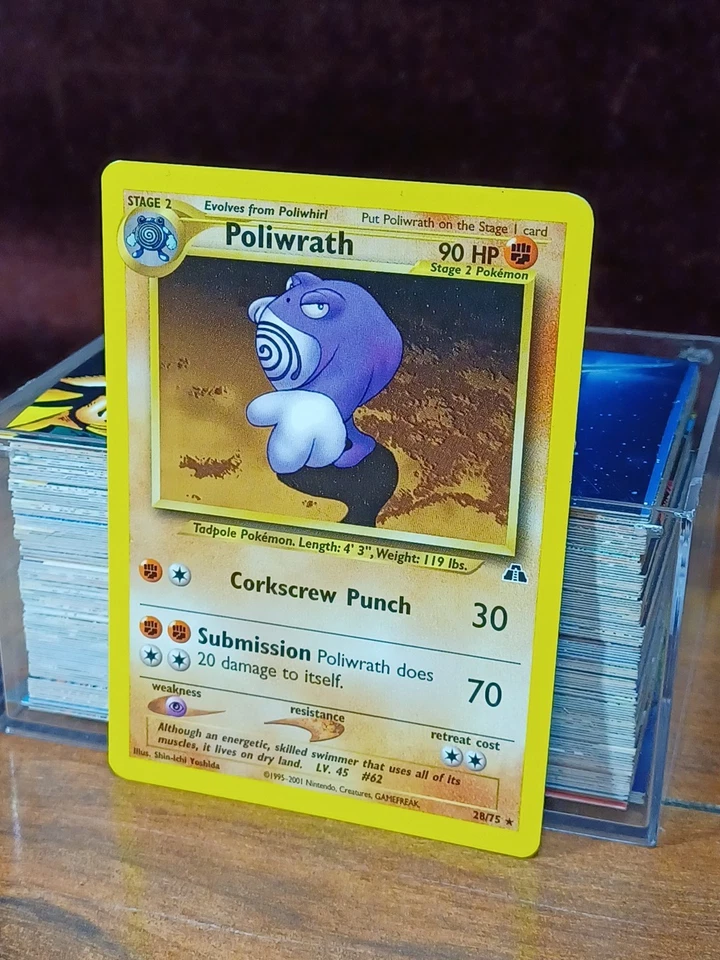 Poliwrath 28/75 Neo Discovery Set - Image 2 of 4