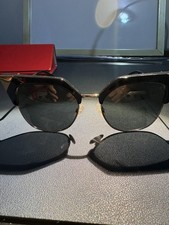 Sunglasses Fendi 0149/S kk 1 C 54 Black And Gold