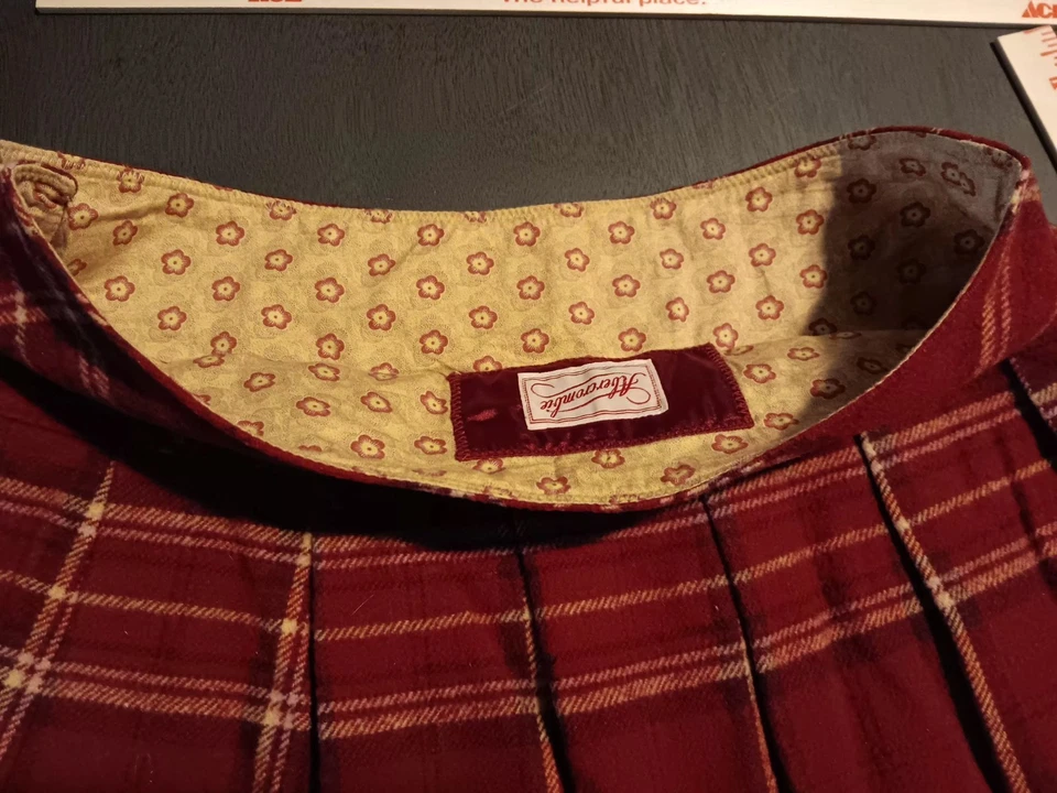 Minifalda Abercrombie Vintage (RARA) LANA Etiqueta Dorada Talla 2 Foto 3 de 4