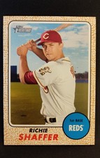 2017 Topps Heritage - Richie Shaffer #102 Cincinnati Reds 