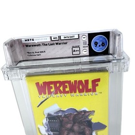 New NES Werewolf The Last Warrior WATA 9.6 Factory Sealed Graded Nintendo game