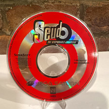 SegaSoft Scud: The Disposable Assassin Sega Saturn Disc Only T-Teen Rated