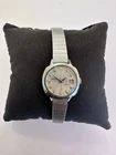 Vintage Seiko 2205-0240 Hi-Beat Ladies Watch Silver Working Needs Crystal Repair