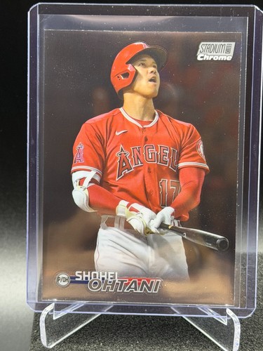 Shohei Ohtani 2023 Topps Stadium Club Chrome #136 - Los Angeles Angels