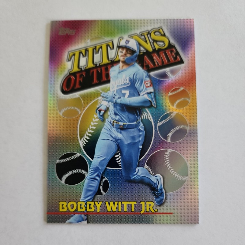 2026 Series 1 Topps Bobby Witt Jr. Titans Of The Game #TOG-16 - Royals 