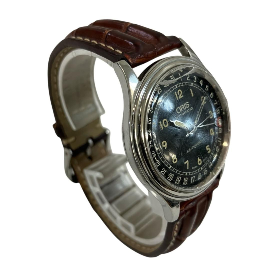 ORIS Pointer Date 7470 Black Dial Automatic Men's… - image 4