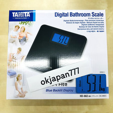 Tanita Digital Weight Scale HD-662-BK Black with Backlight NEW from Japan