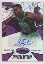 2015 Certified Signatures Mirror Purple 2/25 Stephone Anthony #CS-SA Auto 01xd