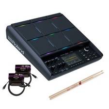 Roland SPD-SX Pro Percussion Pad with 4.3-Inch Display, 5A Drumsticks and Cables