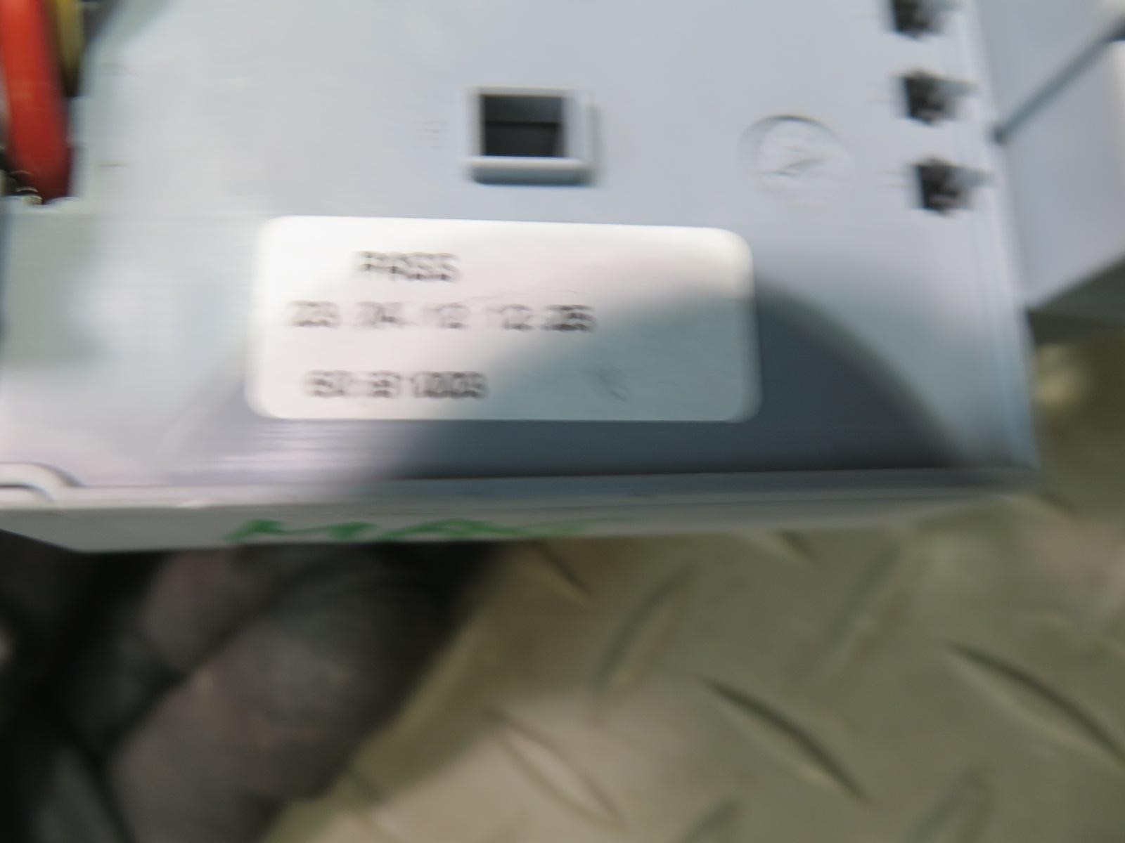 2009-2012 MASERATI GRANTURISMO M145 4.7L SAM FUSE RELAY BOX MODULE 60681003