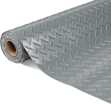 4X6 FT Garage Floor Mat, Thickened Garage Mats Flooring Roll for under Car, Non 