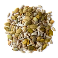 Organic Dry Roasted Sunflower and Pumpkin Seed Mix - Kosher - by Food to Live