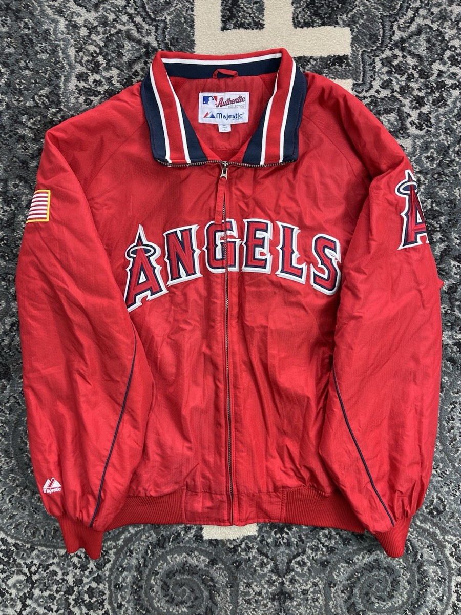 Brand NewVintage Y2K MLB Majestic Anaheim Angels Baseball Jacket