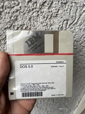 IBM DOS 5.0 3.5 Diskette 1.0 MB