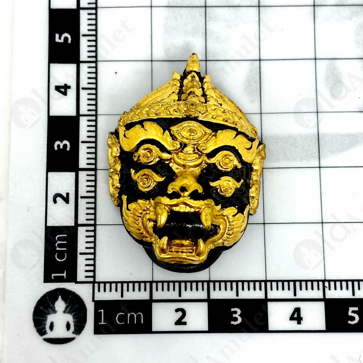 タイ お守り Sii Hua Haa Taa 黄金を産む四つ耳・五つ目の鬼神 タイ お守り Sii Hua Haa Taa 黄金を産む四つ耳・五つ目の鬼神