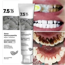 7.5% Hap Nano-Hydroxyapatite Toothpaste Remove Deep Clean 120g US