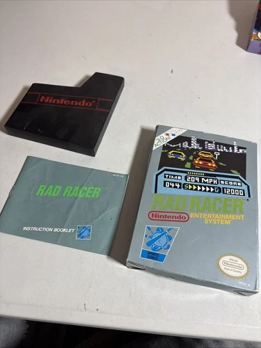 Nintendo Rad Racer Original Box Only for Nintendo Entertainment System NES 1987 - product listing photo