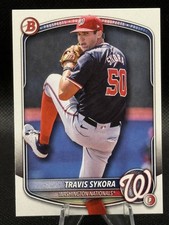 2025 Bowman Draft BD-137 Travis Sykora Washington Nationals