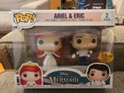 DISNEY LITTLE MERMAID ARIEL ERIC WEDDING FUNKO POP 2-PACK SET TREASURES  EXCL