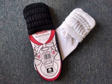 Vintage 1980s Wilson Women's Cushioned Original Slouch Sock-2 pairs Black/White