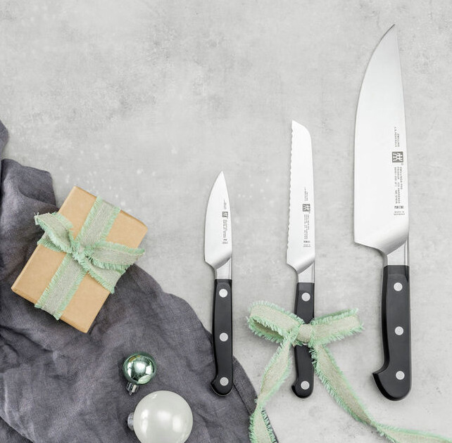 ZWILLING Pro 3-pc, Starter Knife Set - No import fees