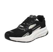 Ea7 Emporio Armani Ctusher Sonic Nero - Uomo Scarpe Sneakers Casual