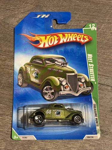 Hot Wheels 2009 Treasure Hunt - Neet Streeter Metalflake Green - 1:64 Diecast - Picture 1 of 20