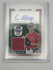 22 Stars & Stripes - Stars & Stripes Landon Stump #SSS-LS 24/399 (AU, MEM, RC)