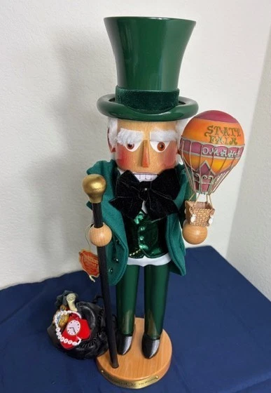 Steinbach The Wizard Nutcracker Wizard of Oz series S1808 w/box, tags-SIGNED