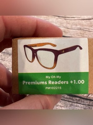 New in Box Knockaround My Oh My Premiums Readers +1.00 - Maroon Gradient