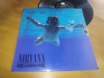 Nirvana ‎Nevermind (NEVERMINO) misprint In the label Vinyl Lp