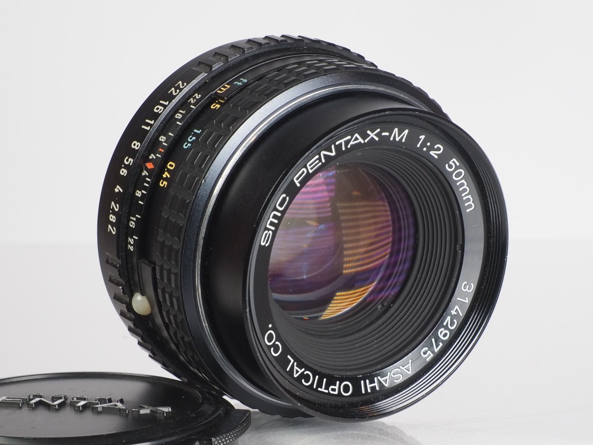 Asahi SMC Pentax-M 1:2 f2 50mm Camera Lens | Pentax K Mount Tested