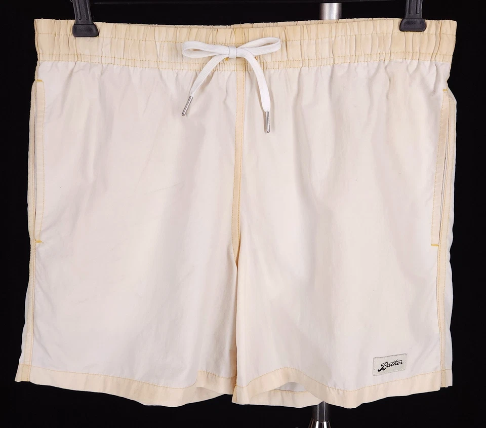 Badende Kordelzug Badeshorts Größe M Herren gelb $ 95