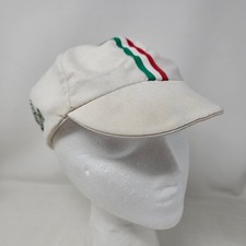 Vintage Biker Cycling Cap - Bike Hat - Italian Stripes Made in USA